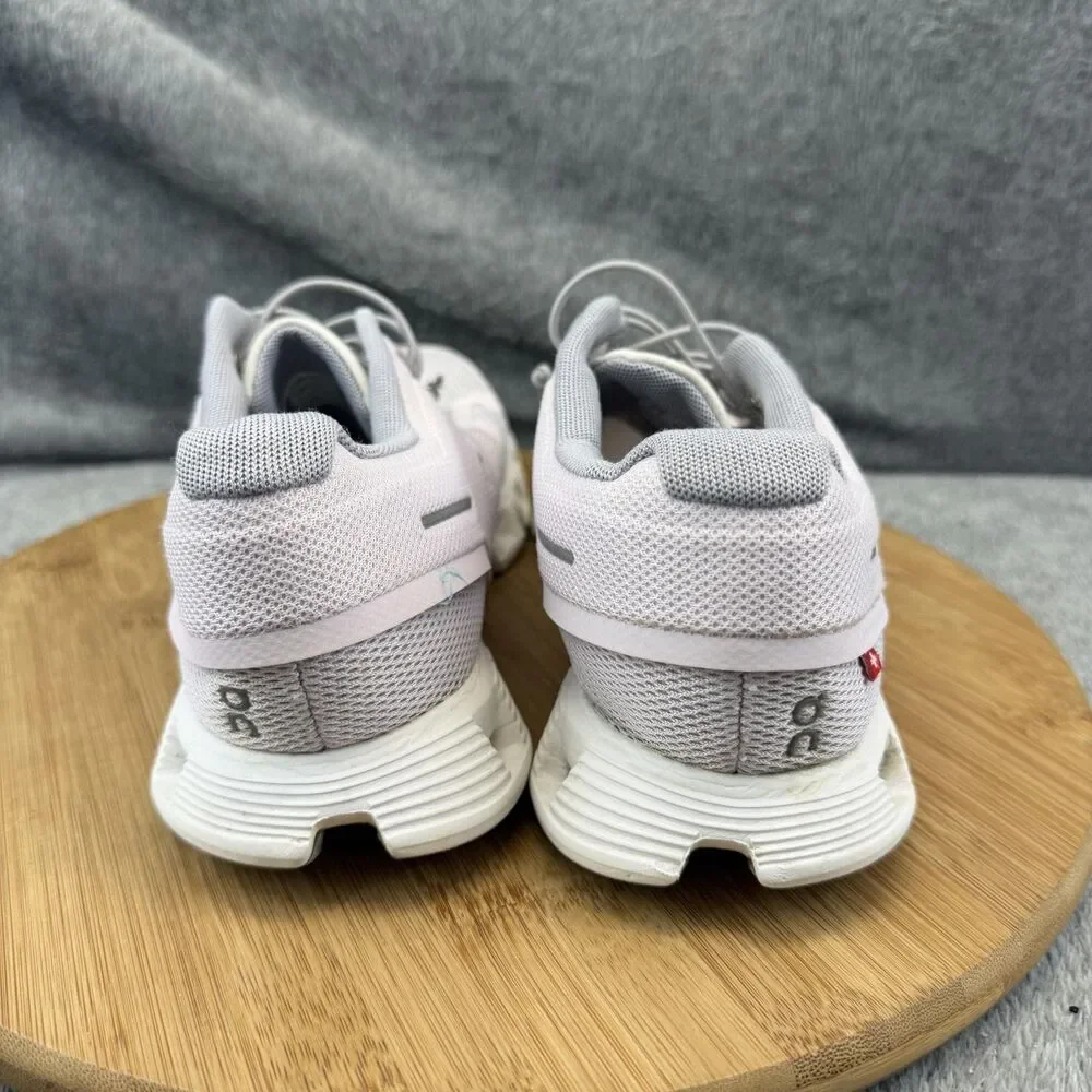 On Cloud Shoes Womens Size 8.5 Pink White Running Sneakers CloudTec No Insoles